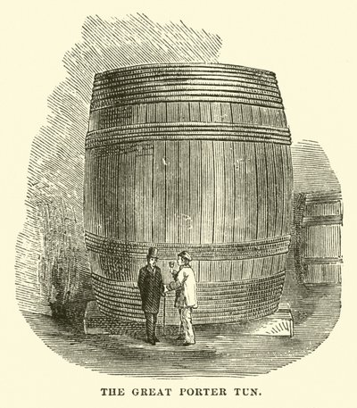Le grand tonneau de porteur - English School