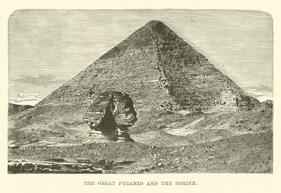 La grande pyramide et le Sphinx - English School