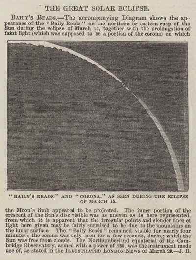 La grande éclipse solaire - English School