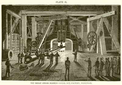 Le grand marteau-pilon - Royal Gun Factory, Woolwich - English School