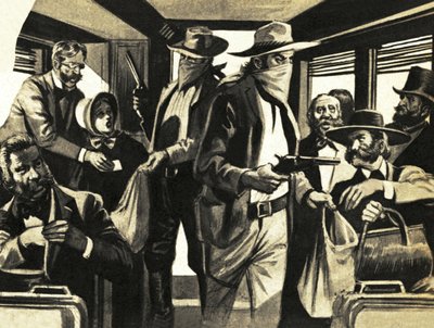 Les grands voleurs de train - English School