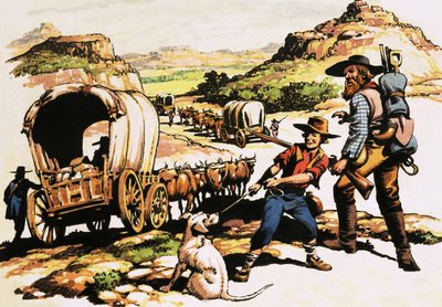 La Grande Trek de 1835-37 - English School