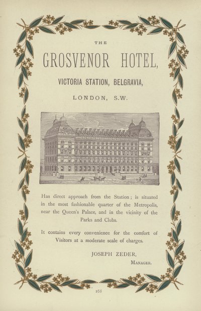 Hôtel Grosvenor - English School