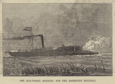 Le navire-canon Bermejo pour la République Argentine - English School