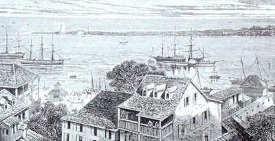 Le port de Nassau, de 