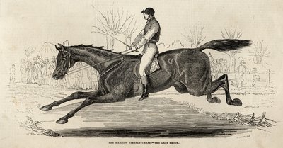 La course de steeple-chase de Harrow : Le dernier ruisseau, de 