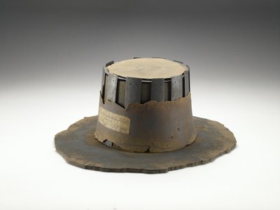 Le chapeau du juge John Bradshaw, XVIIe siècle - English School