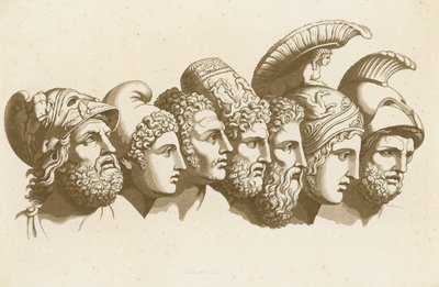 Les héros de la guerre de Troie - English School