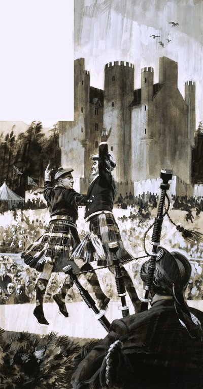 Les Jeux des Highlands de Braemar - English School