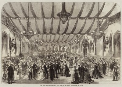 Bal de la Honourable Artillery Company donné au prince et à la princesse de Galles - English School