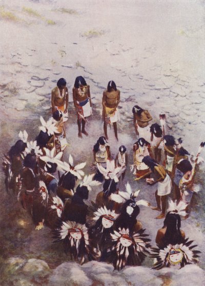 La cérémonie de la flûte Hopi - English School