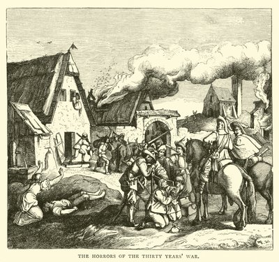 Les horreurs de la guerre de Trente Ans - English School
