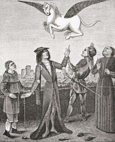 Le Cheval Pégase, 1878 - English School