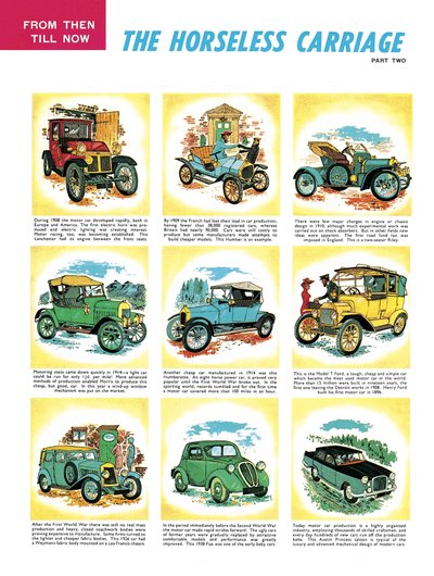 La voiture sans chevaux, une histoire de la voiture - English School
