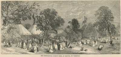 La fête de la Société Horticole, à Chiswick - English School