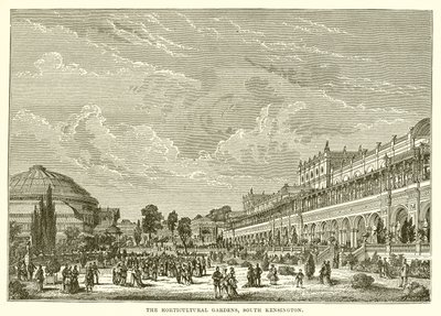 Les jardins horticoles, South Kensington - English School