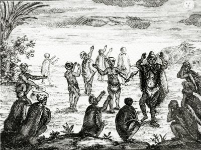 Les Hottentots adorent la Lune, illustration de 