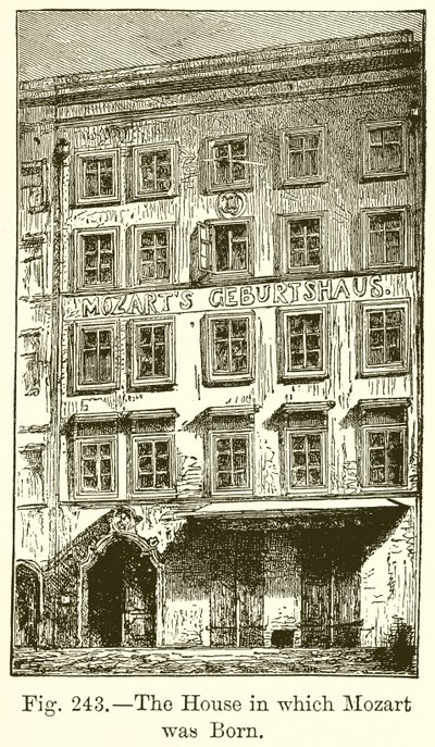 La maison où Mozart est né - English School