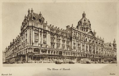 La maison de Harrods, Londres - English School