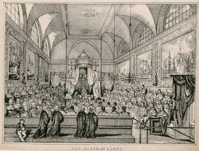 Chambre des Lords, Westminster, Londres - English School