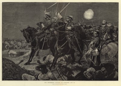 La cavalerie de la maison royale à Kassassin - English School