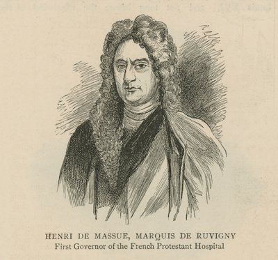 Les Huguenots en Angleterre : Henri de Massue, marquis de Ruvigny, premier gouverneur de l