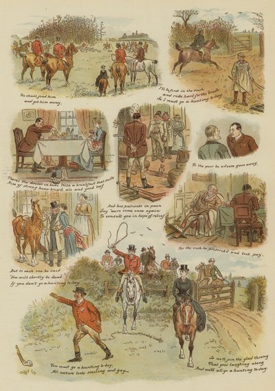 Le jour de la chasse - English School