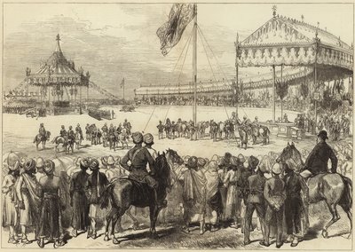 Le Durbar impérial à Delhi - English School