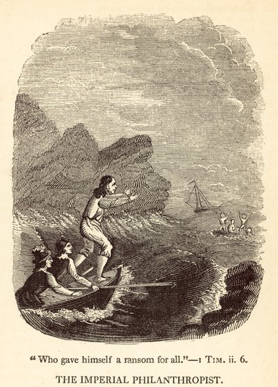 Le philanthrope impérial (gravure) - English School