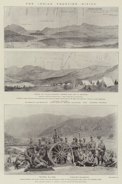 Le soulèvement de la frontière indienne - English School