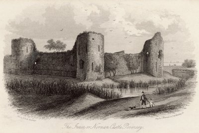 Le château intérieur ou normand à Pevensey - English School