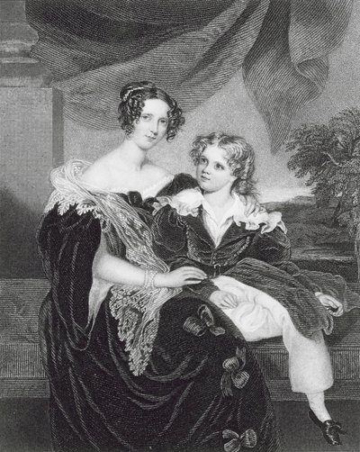 Le Garçon curieux (gravure) - English School