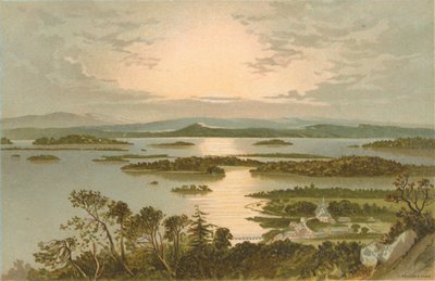 Les Îles, Loch Lomond - Vue de Luss - English School