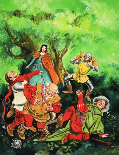 Le Chevalier Bouffon - English School
