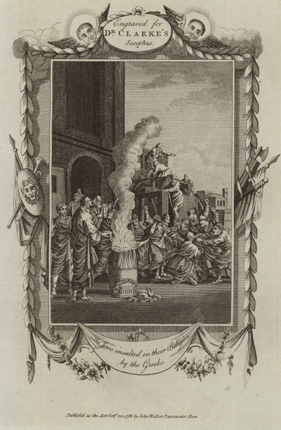 Les Juifs insultés dans leur religion - English School