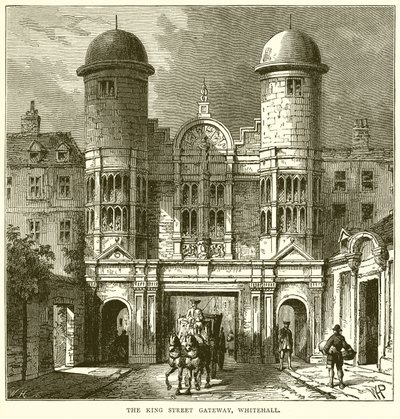 La porte de King Street, Whitehall - English School