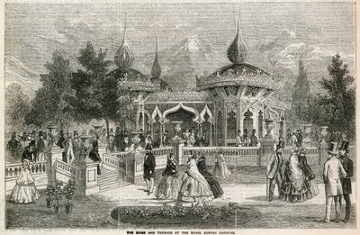 Le Kiosque et la Terrasse aux Royal Surrey Gardens - English School