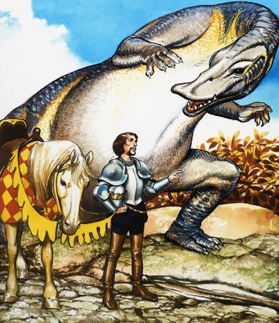 La Dame et le Dragon - English School