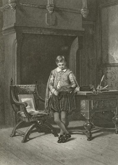 Le page de la dame - English School