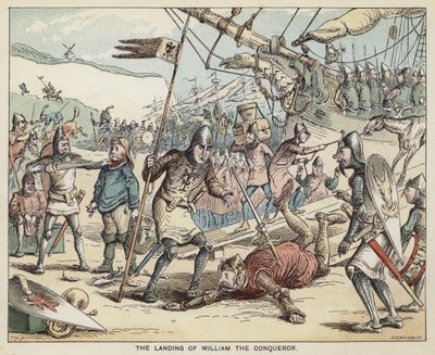 Le débarquement de Guillaume le Conquérant - English School