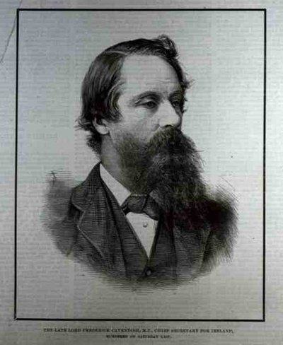 Le défunt Lord Frederick Cavendish (1836-82), M.P., secrétaire en chef pour l