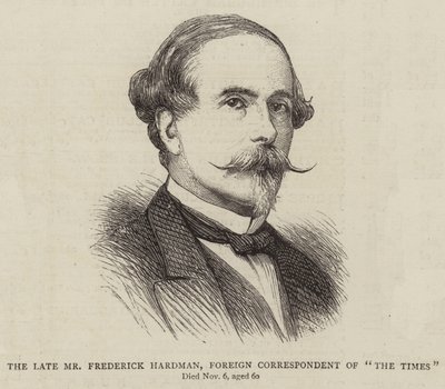 Feu M. Frederick Hardman, correspondant étranger du "Times" - English School