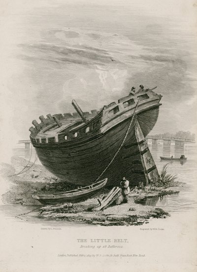 Le Petit Belt, se brisant à Battersea - English School