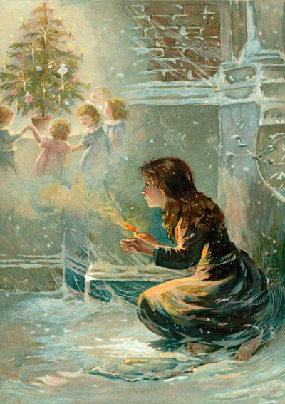La petite fille aux allumettes - English School