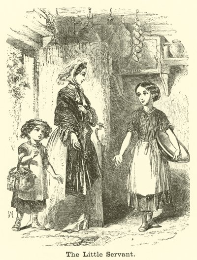 La petite servante - English School