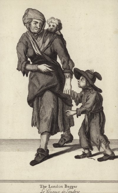 Le mendiant de Londres - English School