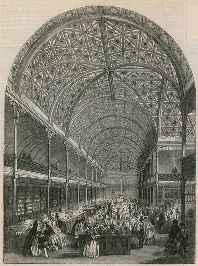 Le Crystal Palace de Londres, Regent Circus, Oxford Street - English School