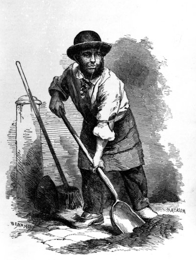 Le chiffonnier de Londres, illustration de 