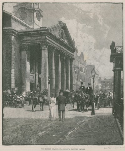 La Saison de Londres: St Georges, Hanover Square - English School