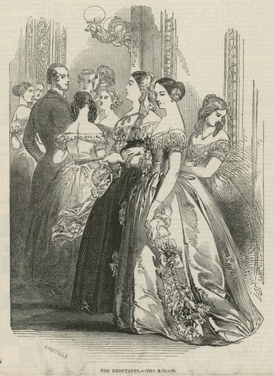 La saison londonienne : La débutante - Le salon - English School